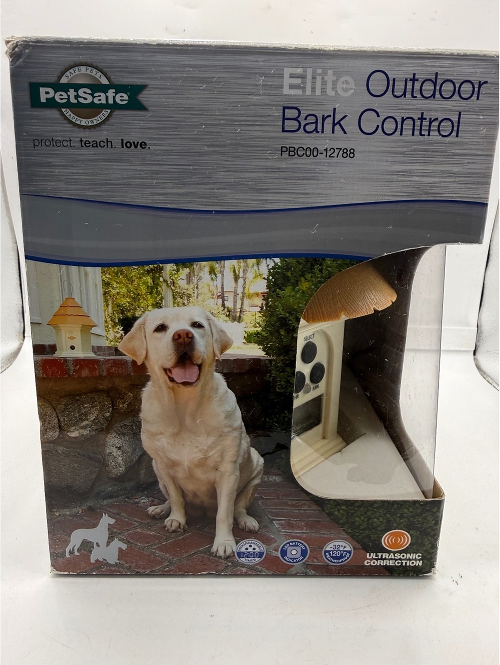 PetSafe Elite Outdoor Bark Control Ultrasonic Dog Bark Deterrent